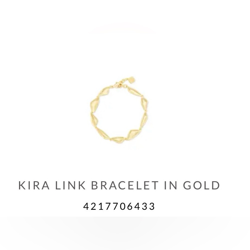 Kendra Scott Kira Link Bracelet in Gold